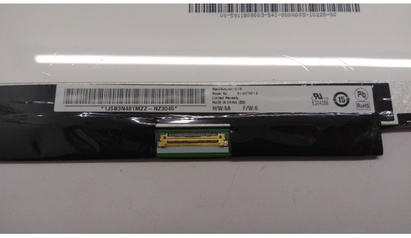 Матрица AU Optronics, B116XTN01.0, LED, 11.6 ", WXGA 1366x768 HD, НОВАЯ - 303856