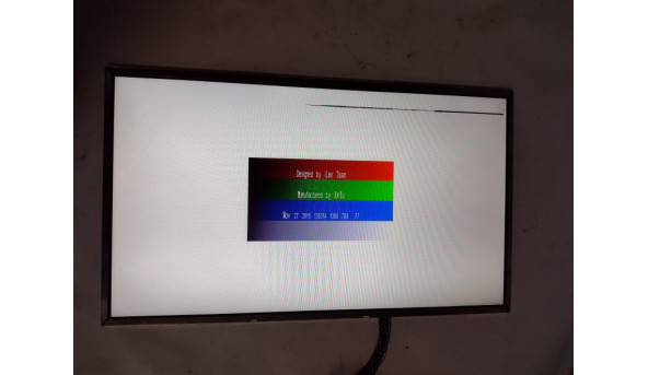 Матриця Samsung, LTN156AT05, LED, 15.6", 40 pin, 1366x768 HD, б/в, Є дефект, та незначні царапини, (ФОТО) - 303861