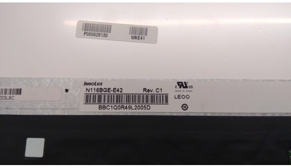 Матриця InnoLux, N116BGE-E42, LED, 11.6", WXGA 1366x768 HD, Б/В - 303862