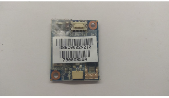 Modem board, знятий з ноутбука Toshiba Tecra M9, G86C0002N210, Б/В, в хорошому стані, без пошкоджень.