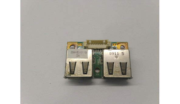 Плата з роз'ємами USB роз'єм,  Compaq CQ60, 48.4H504.031, Б/В