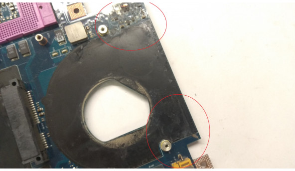 Материнська плата для ноутбука Acer Emachines e725, LA-4854P, NAWHE L11, Rev:1.0, Б/В - 303995