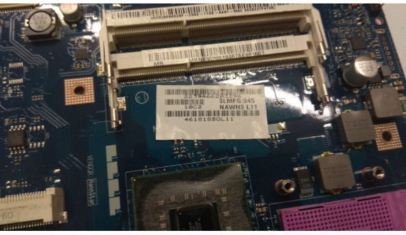 Материнська плата для ноутбука Acer Emachines e725, LA-4854P, NAWHE L11, Rev:1.0, Б/В - 303995