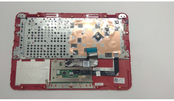 Середня частина корпуса для ноутбука Dell Inspiron 11, 3000 series, 11.6", 439.0760C.XXXX, Б/В. Зламане одне кріплення (фото), продається з не робочою клавіатурою. - 304017