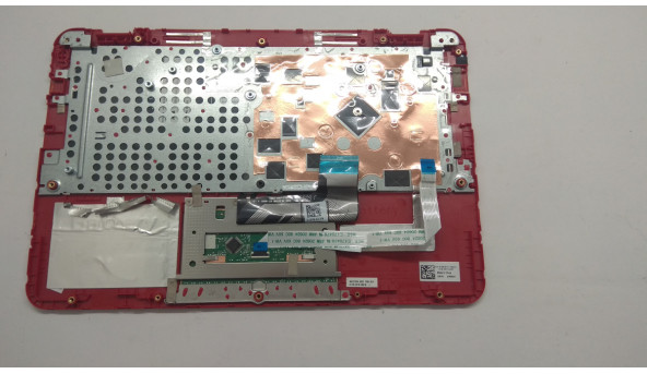 Середня частина корпуса для ноутбука Dell Inspiron 11, 3000 series, 11.6", 439.0760C.XXXX, Б/В. Кріплення всі цілі. Без пошкоджень.Продається з протестованою Не робочою клавіатурою. - 304029