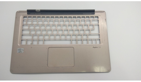 Середня частина корпуса для ноутбука Acer Aspire S3, MS2346, 13.3", 39.4QP02.XXX, Б/В. Кріплення всі цілі. Є маленький скол (фото),