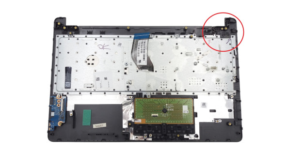 Средняя часть корпуса для HP 250 G6 255 G6 15-RA 15-BW 15-BS 15-BR AP204000E20 PK132043A05 FA204000W20 Б/У - 304072