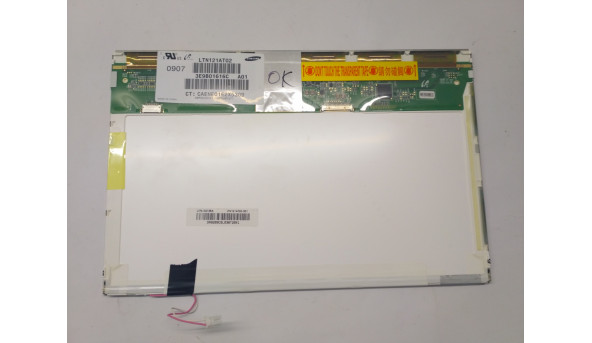 Матриця Samsung, LTN121AT02, CCFL 1-Bulb, 12.1", 1280x800, Б/В, при роботі міняються кольори - 304124
