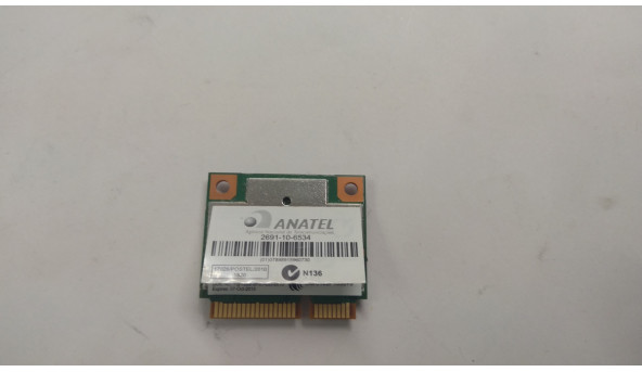 Адаптер wi-fi, снят с ноутбука Acer Aspire V5-122p, AR5BHB116, DA104328, Б / У - 304212