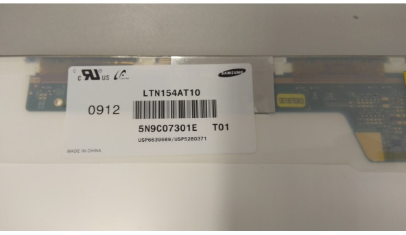Матриця LG Display, LTN154AT10, CCFL 1-Bulb, 15.4", WXGA 1280x800, Б/В - 304217