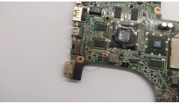 Материнська плата для ноутбука HP Pavilion dv6, dv6-3000 series, DA0LX8MB6D0, REV:D, Б/В. - 304320
