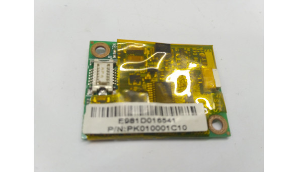 Modem board, знятий з ноутбука TOSHIBA SATELLITE P200D , pk010001c10, Б/В