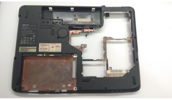 Нижня частина корпуса для ноутбука Acer Aspire 7520, ICY70, 17.0", AP01L000E00, Б/В. Є пошкоджене кріплення (фото).