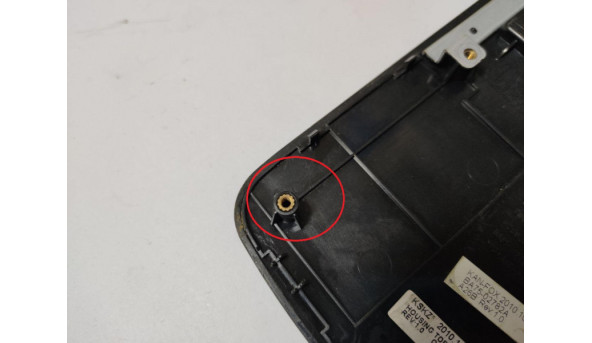 Крышка матрицы корпуса для ноутбука Samsung R525, NP-R525, 15.6 ", BA75-02370B, Б / У. Все крепления цили.Без повреждений. - 304586