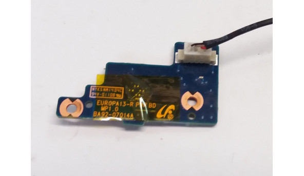 Кнопка включения для ноутбука SAMSUNG QX412 NP-QX412 (BA92-07014A) Б/У - 304590