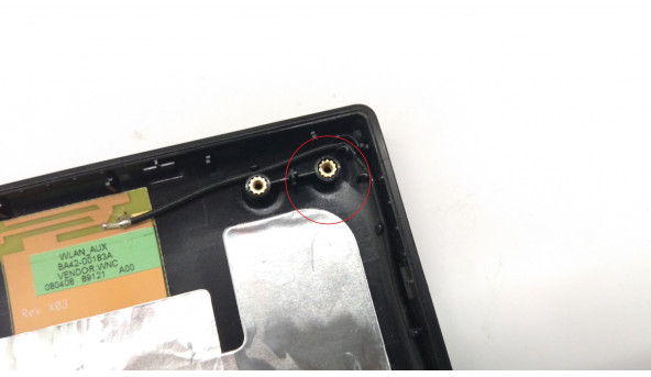 Кришка матриці корпуса для ноутбука Samsung R60plus, NP-R60S, 15.4", BA75-02066A, Б/В. Є зламані кріплення (фото). - 304592