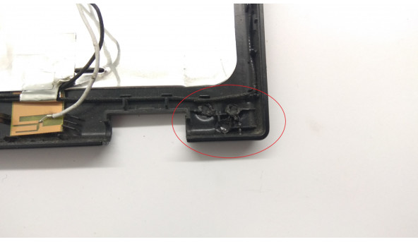 Кришка матриці корпуса для ноутбука Samsung R60plus, NP-R60S, 15.4", BA75-02066A, Б/В. Є зламані кріплення (фото). - 304592