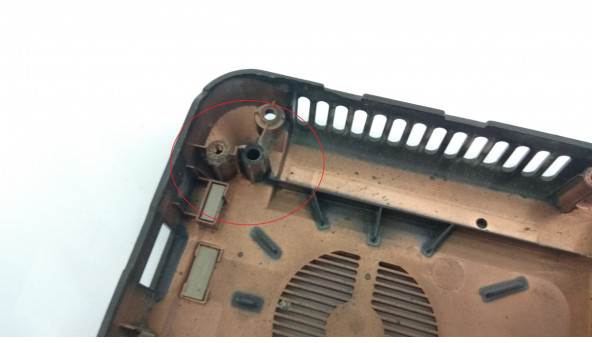 Нижня частина корпуса для ноутбука Acer Aspire 5732Z, KAWF0, 15.6", AP06R000400, Б/В. Є зламані кріплення (фото), - 304620