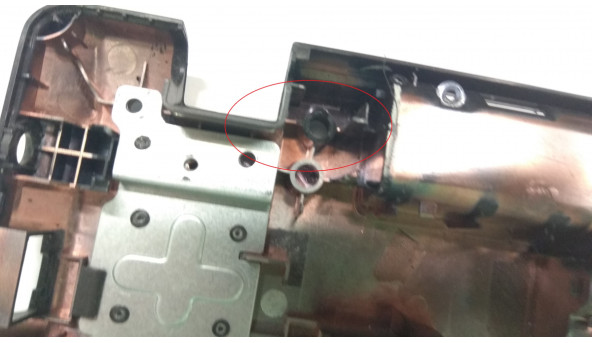 Нижняя часть корпуса для ноутбука Packard Bell LM82, MS2291, 17.3 ", DAZ604HS03004, Б / У. - 304804