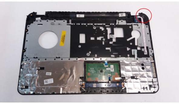 Середня частина корпуса з кнопкою включення для ноутбука Dell Inspiron 17 3737, 5737, 3721, 5721, 0T57X4, LS-9105P, Б/В - 304865