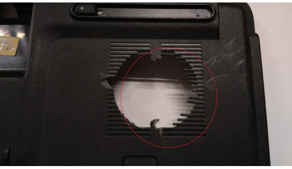 Нижня частина корпуса для ноутбука Packard Bell PAWF7, 15.6", AP06R0004000, Б/В - 305021