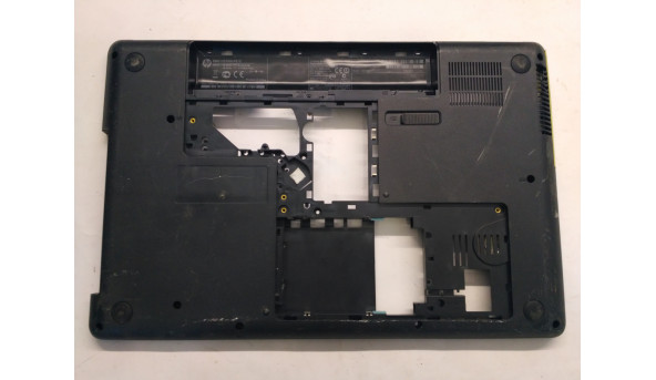 Нижня частина корпуса для ноутбука   Compaq CQ61-400so, 15.6", 606018-001, Б/В. Всі кріплення цілі.Без пошкоджень.