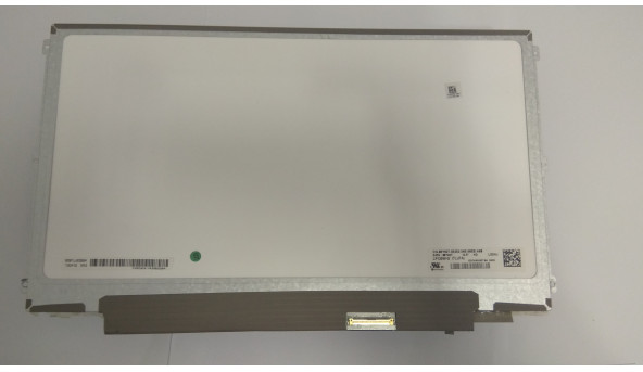 Матриця LG Display, LP125WH2(TL)(FA), 12.5", LCD, WXGA 1366x768 HD, Slim, б/в, Є засвіти при роботі малопомітні, є плямка малопомітна - 305154