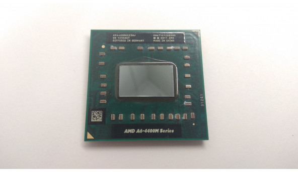 Процессор AMD A6-Series A6-4400M, AM4400DEC23HJ, 2 МБ кэш-памяти, тактовая частота 2. 80, ГГц, Б / У