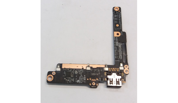 Плата с разъемами Card Reader разъем, Micro HDMI разъем, USB разъем, Lenovo IdeaPad Yoga 3 Pro 1370, NS-A321, Б / У. Сломанное крепление (фото)
