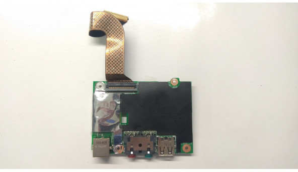 Плата з роз'ємами Card Reader роз'єм, LAN роз'єм, USB роз'єм, Audio роз'єм, Lenovo Thinkpad X201 , 55.4CV03.021, Б/В. В хорошому стані. без пошкоджень. - 305291