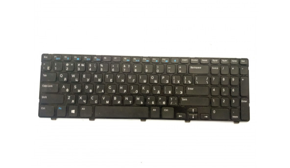 Клавіатура для ноутбука Dell Inspiron 15 3521, робоча, тестована, не працюють кнопки "B", "N"