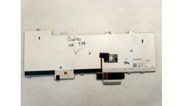 Клавіатура для ноутбука Dell Pecision M6400, M6500, в хорошому стані без пошкоджень, робоча клавіатура З ПІДСВІТКОЮ - 305310