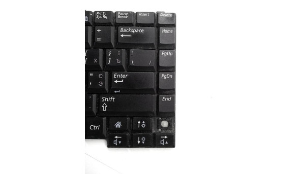 Клавіатура для ноутбука Samsung P500, P510, P560, R58, R60, R70, R503, R505, R508, R509, R510, R560, в хорошому стані без пошкоджень, робоча клавіатура - 305319