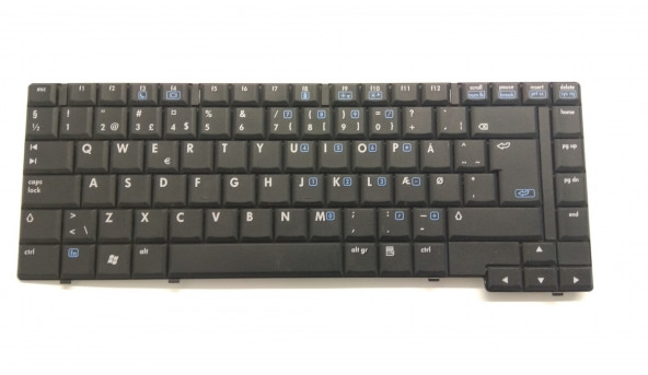 Клавиатура для ноутбука HP Compaq 6710b, 6710s, 6715b, 6715s, Б / У, в хорошем состоянии без повреждений.