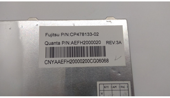 Клавіатура для ноутбука FUJITSU LIFEBOOK AH530, AH531, NH751, Б/В, в хорошому стані без пошкоджень. - 305344
