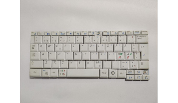 Клавіатура для ноутбука   Samsung  NC20, б/в, відсутні дві клавіші (фото), протестована,  робоча клавіатура.
