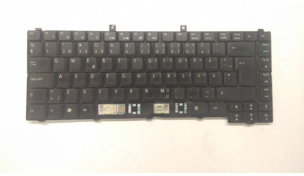 Клавиатура для ноутбука Acer Aspire 1410, 1640, 1640Z, 1650, 1650Z, 1680, 1690, 1690-D2, AEZL2TND218, Б / У. Отсутствуют клавиши (фото)