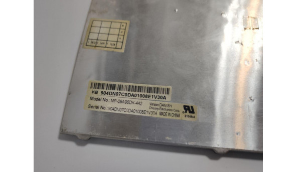 Клавиатура для ноутбука Medion Akoya P6613, P6624, P6630, P7612, P7618, MP-09A96DK, Б / У. В хорошем состоянии без повреждений - 305471