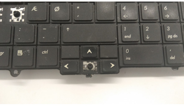 Клавіатура для ноутбука HP Probook 6540b, 6545b, 6550b, 6555b, Б/В, Відустні декілька клавіш (фото), та є зламані кріплення (фото), Клавіатура робоча, протестована - 305481