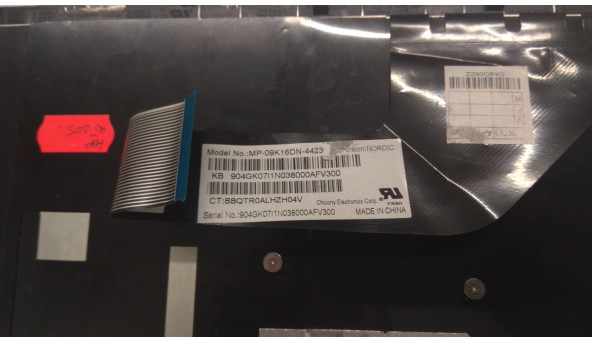 HP ProBook 4520, 4520S, 4525, 4525S, 4720, 4720S, 598691-DH1, 90. 4GL07. S0R, NSK-HN1SW, NSK-HN0SW, Б / У. Тестируемая, рабочая, отсутствуют клавиши (фото) - 305493