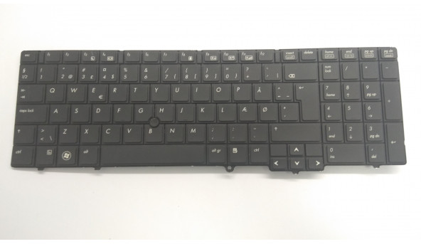 Клавіатура для ноутбука HP EliteBook 8540p, 8540w, Б/В, В хорошому стані без пошкоджень. Клавіатура робоча, протестована.