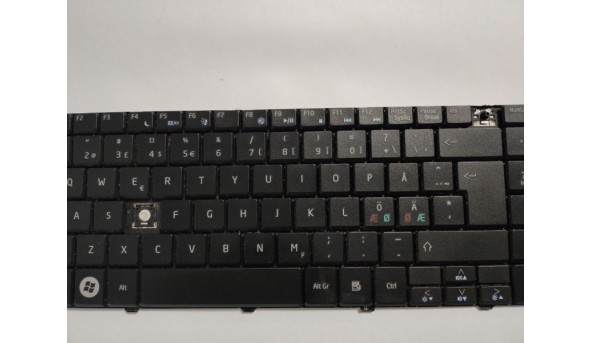 Клавиатура для ноутбука eMachines E525, E627, G420, G430, G520, G525, G620, G630, Б / У. Отсутствует клавиша (фото), тестируемая, рабочая, присутствует диформация (фото) - 305497