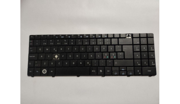 Клавиатура для ноутбука eMachines E525, E627, G420, G430, G520, G525, G620, G630, Б / У. Отсутствует клавиша (фото), тестируемая, рабочая, присутствует диформация (фото)