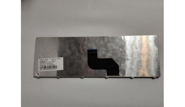 Клавиатура для ноутбука eMachines E525, E627, G420, G430, G520, G525, G620, G630, Б / У. Отсутствует клавиша (фото), тестируемая, рабочая, присутствует диформация (фото) - 305497