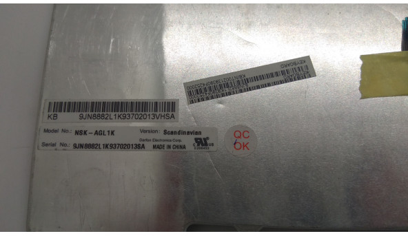 Клавіатура для ноутбука Acer Extensa 5230, TravelMate, 4320, 4720, 4730, 4730G, 5220, 5220G, Б/В, В хорошому стані без пошкоджень. Клавіатура робоча, протестована. - 305503