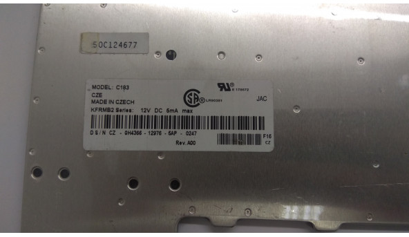 Клавиатура для ноутбука Dell Precision M20, M70, XPS M170, Б / У, в хорошем состоянии без повреждений. Клавиатура рабочая, протестирована. - 305506