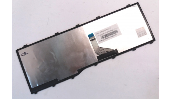 Клавіатура для ноутбука Fujitsu-Siemens LifeBook A532, AH532, CP575628-01, MP-11L66003D852, Б/В, Протестована, робоча клавіатура, на кнопках виплавлена кирилиця (фото) - 305507