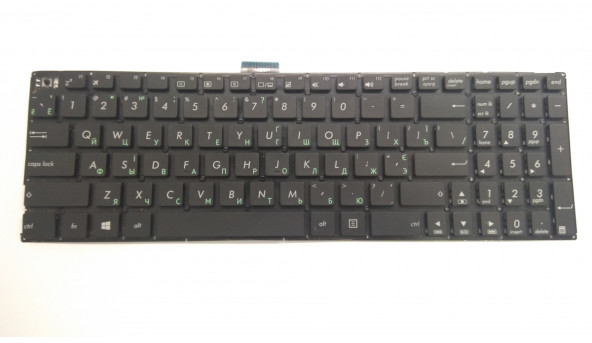 Клавіатура для ноутбука Asus X551MA, X551C X551MAV,  F551MA,  X551M,  F551C,  F551CA,  F551M, б/в, Відсутня одна клавіша (фото).