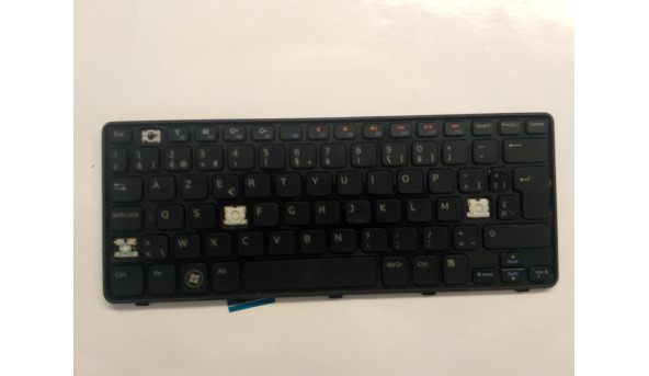 Клавіатура для ноутбука DELL Inspiron Mini 1090, в хорошому стані без пошкоджень,відсутні клавіші (фото)