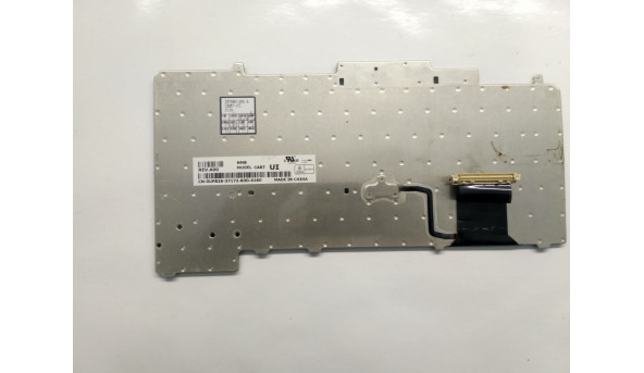 Клавіатура для ноутбука Dell Latitude D620, D620 ATG, D630, D631, D820, D830, CN-0UC148, Б/В, в хорошому стані без пошкоджень, відсутні дві клавіші(фото) - 305512